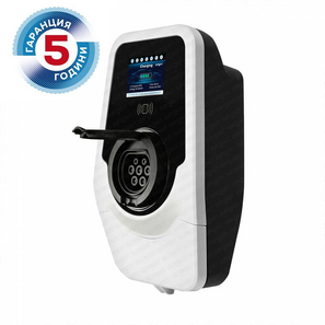 Зарядна станция EVPoint EV22 PRO контакт Тип 2 | 22 kW AC | бяла